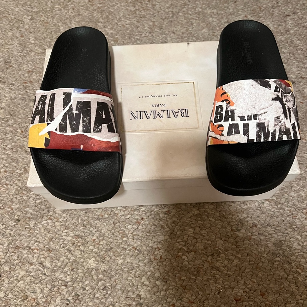 Size 37 women Balmain sandals in good condition
